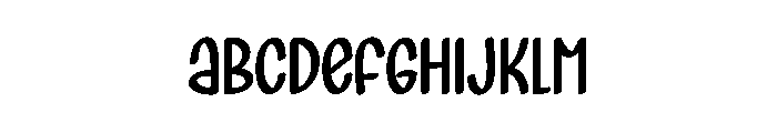Girlfriend Material Font UPPERCASE
