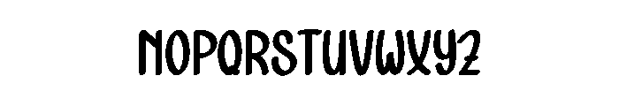 Girlfriend Material Font UPPERCASE