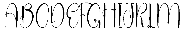 Girls Dream Font UPPERCASE