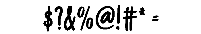 Girls Dreams Bold Font OTHER CHARS