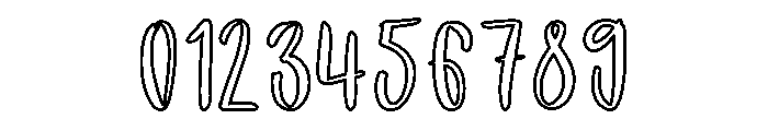 Girls Dreams Line Font OTHER CHARS