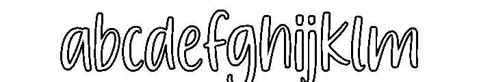 Girls Dreams Line FONT