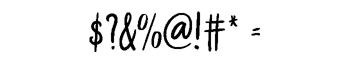 Girls Dreams Font OTHER CHARS