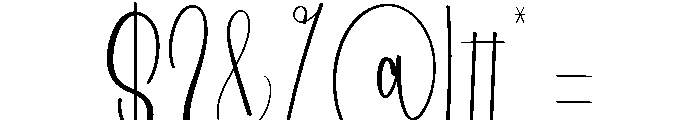 Girls February Font OTHER CHARS