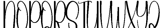 Girls February Font UPPERCASE