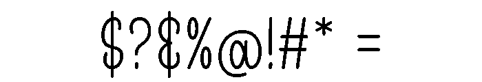 Girls Hands Font OTHER CHARS