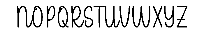 Girls Hands Font UPPERCASE