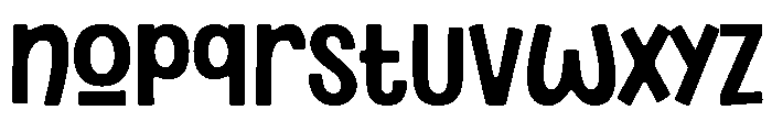 Girls Stylish Regular Font LOWERCASE