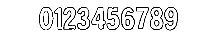 Girlsdayout Fiesta Outline Reg Font OTHER CHARS