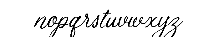 Girlsdayout Fiesta Script Reg Font LOWERCASE