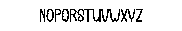 Girly Charming Font LOWERCASE