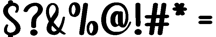 Girly Soulmate Font OTHER CHARS