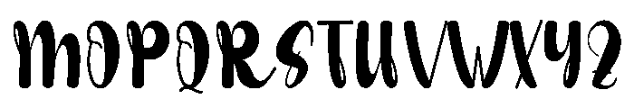 Girly Soulmate Font UPPERCASE