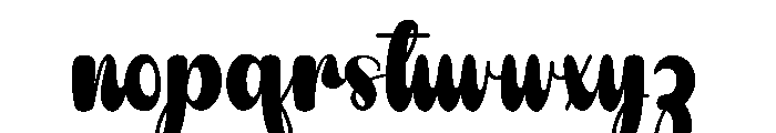 Girly Soulmate Font LOWERCASE