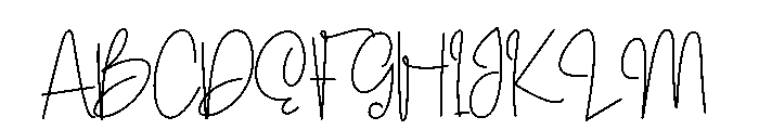Girlys Seathing Font UPPERCASE