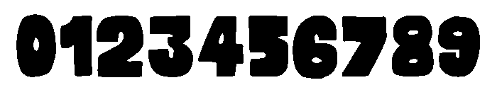 Girthquake Regular Font OTHER CHARS