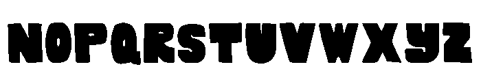 Girthquake Regular Font LOWERCASE
