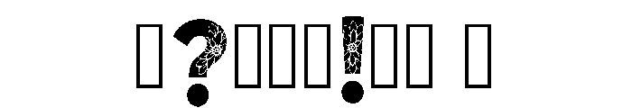 Gisel Regular Font OTHER CHARS