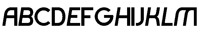 Gisgax Regular Font UPPERCASE
