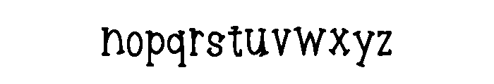 Gita Font LOWERCASE