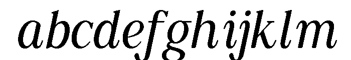 Giteral Italic FONT