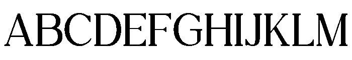 Giteral Regular Font UPPERCASE