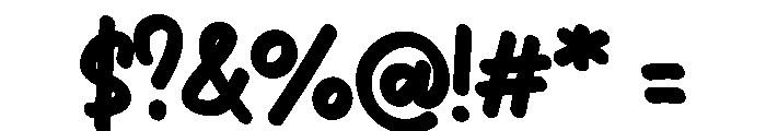 Giuky Font OTHER CHARS