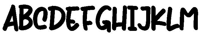 Giuky Font UPPERCASE