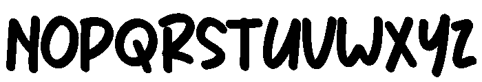 Giuky Font UPPERCASE