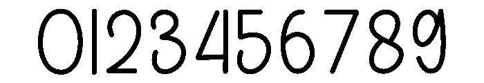 Give Card Font OTHER CHARS