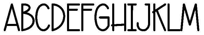 Give Card Font UPPERCASE