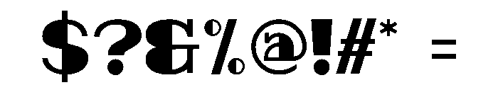 Giventa Font OTHER CHARS