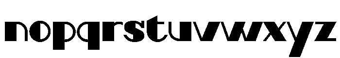 Giventa Font LOWERCASE