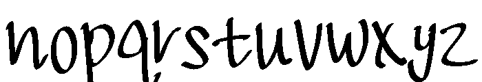 Givikoo Font LOWERCASE