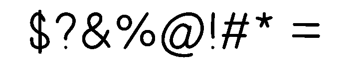 Giving Cheer Font OTHER CHARS