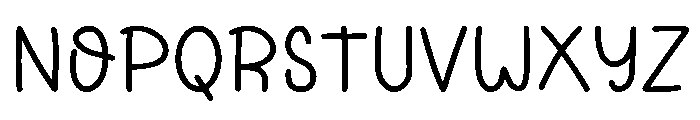 Giving Cheer Font UPPERCASE