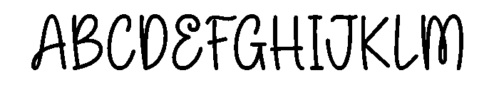 Giving Hope Font UPPERCASE