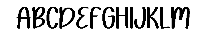 Giving Notes Regular Font UPPERCASE