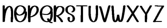 Giving Notes Regular Font UPPERCASE