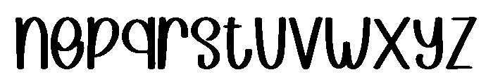 Giving Notes Regular Font LOWERCASE