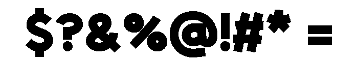 Gizmouse Font OTHER CHARS