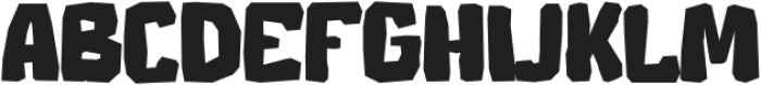 GIBATOWN Regular otf (400) Font UPPERCASE