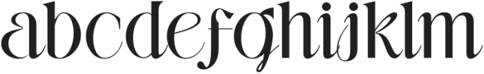 GIBEon Medium otf (500) Font LOWERCASE