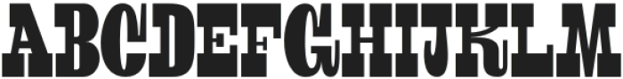 GIL ROSE Regular otf (400) Font UPPERCASE