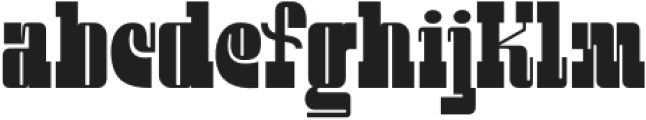 GIL ROSE Regular otf (400) Font LOWERCASE