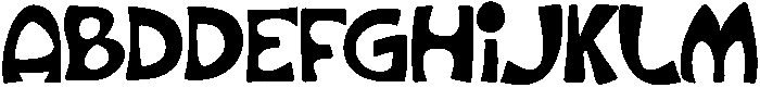 GINGERBREAD Regular otf (400) Font UPPERCASE