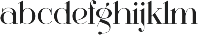 GIORDANI Registry Regular ttf (400) Font LOWERCASE