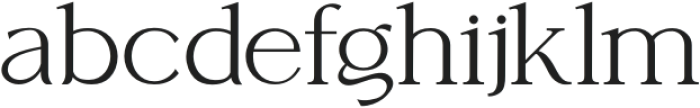 GIRONA - Alubia type Regular otf (400) Font LOWERCASE