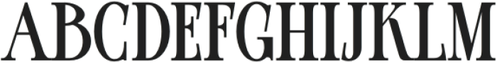 GISSON Regular otf (400) Font UPPERCASE