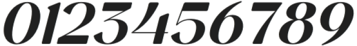 Giahfita Italic otf (400) Font OTHER CHARS